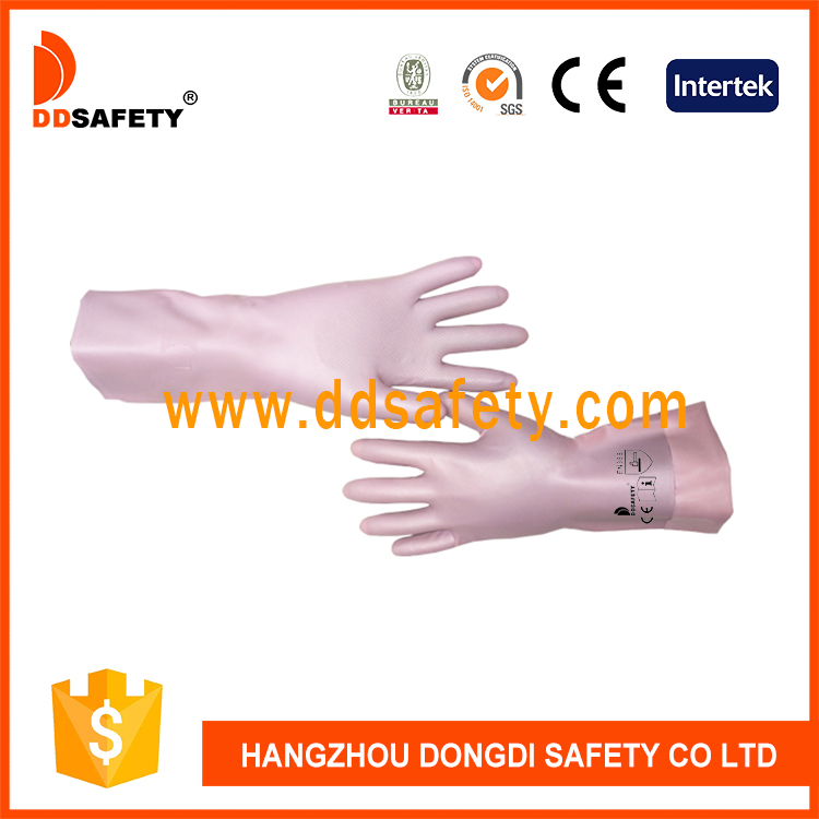 Guantes de nitrilo rosa - DHL447